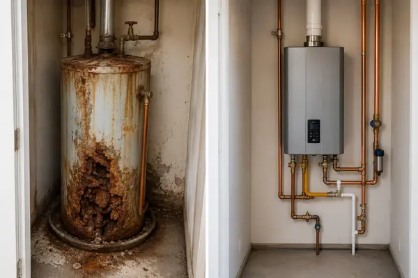 Tankless water heater installation Chandler