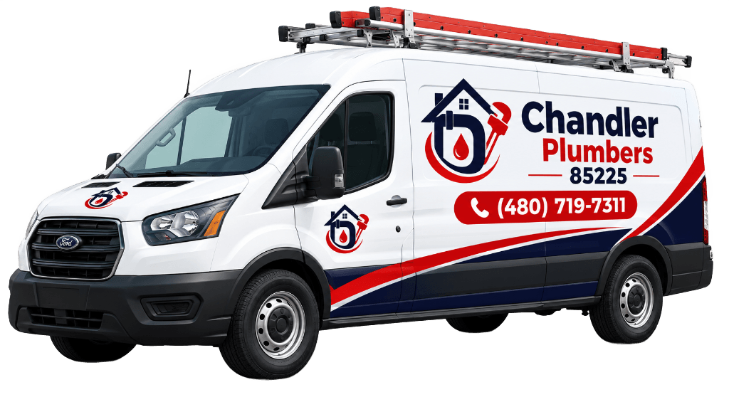 Chandler Pro Plumbing Gas Line Service Van